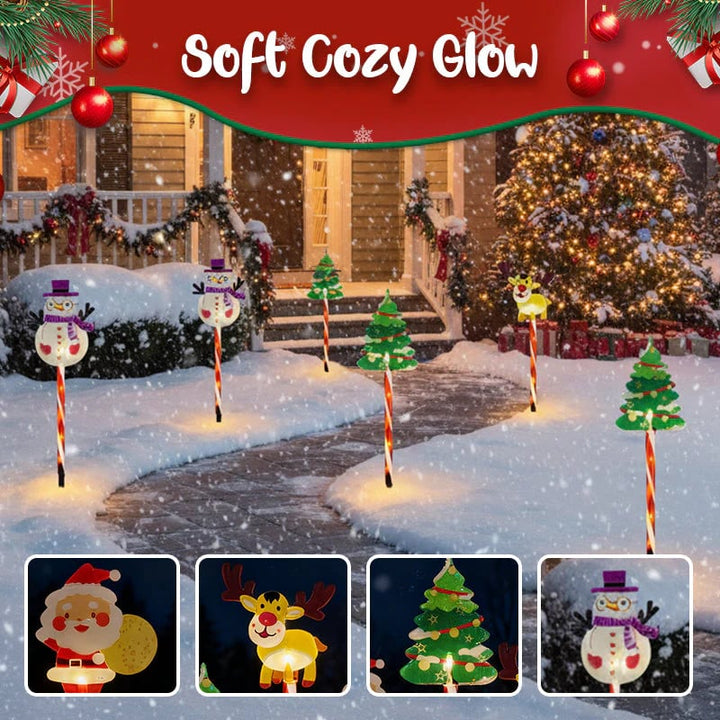 6-PACK OF MOVABLE CHRISTMAS LIGHTS