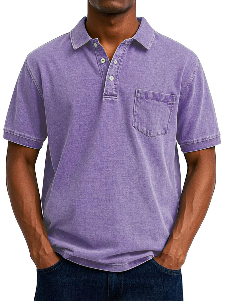 DAMIEN | VINTAGE CASUAL MEN'S POLO SHIRT