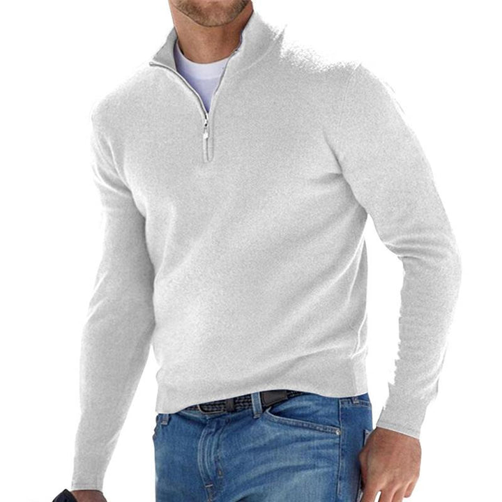 HARVIN | MEN'S ELEGANT ZIP-UP SWEATER