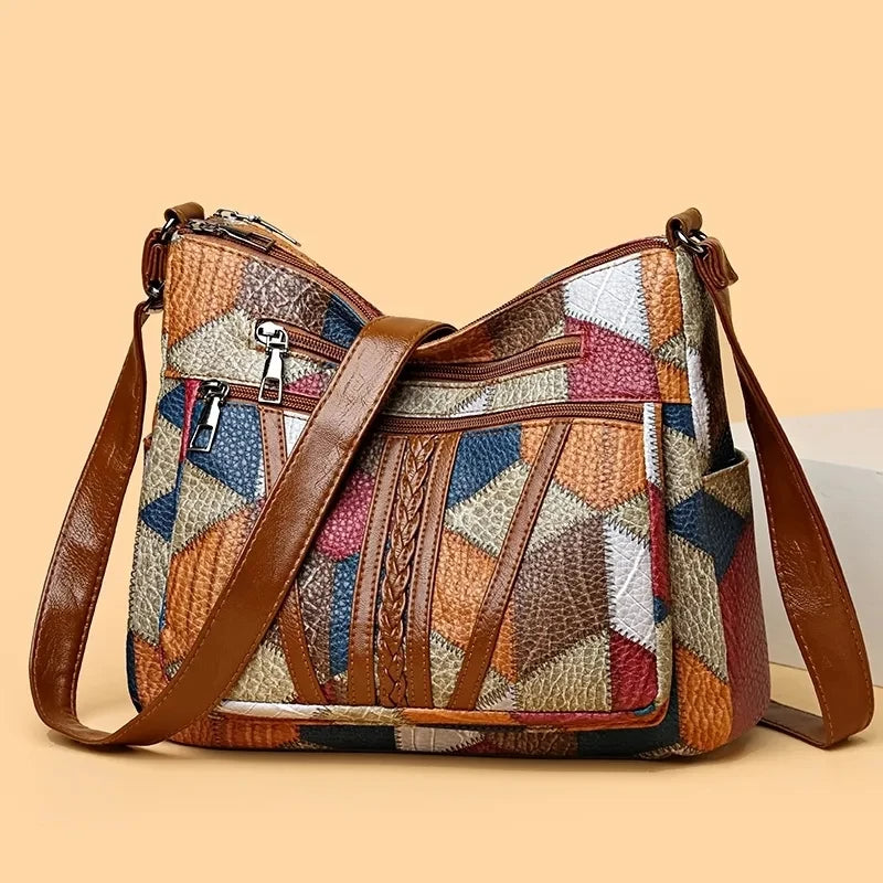 SAMIRA | PATCHWORK CROSSBODY BAG