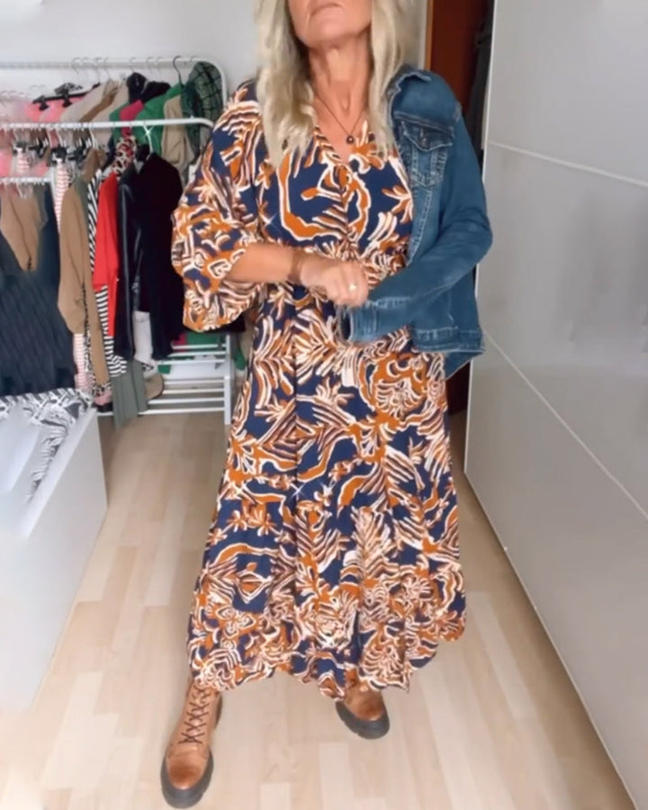 ESTHER | ELEGANT & COMFORTABLE LONG DRESS