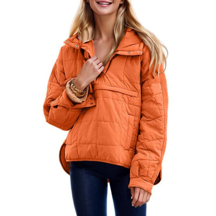 VERONICA | OVERSIZED HOODED PULLOVER JACKET