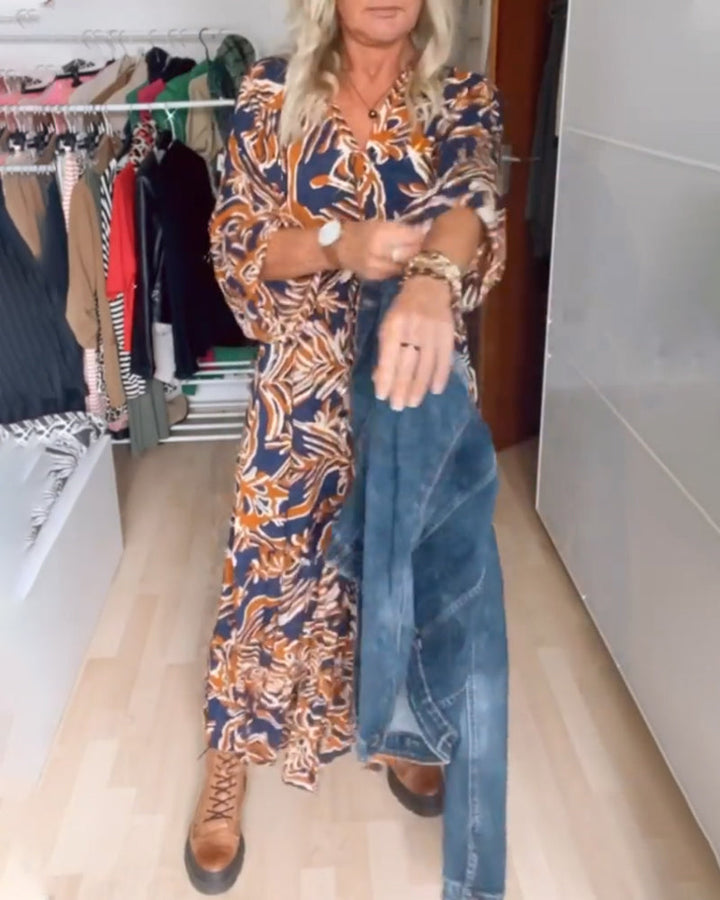 ESTHER | ELEGANT & COMFORTABLE LONG DRESS