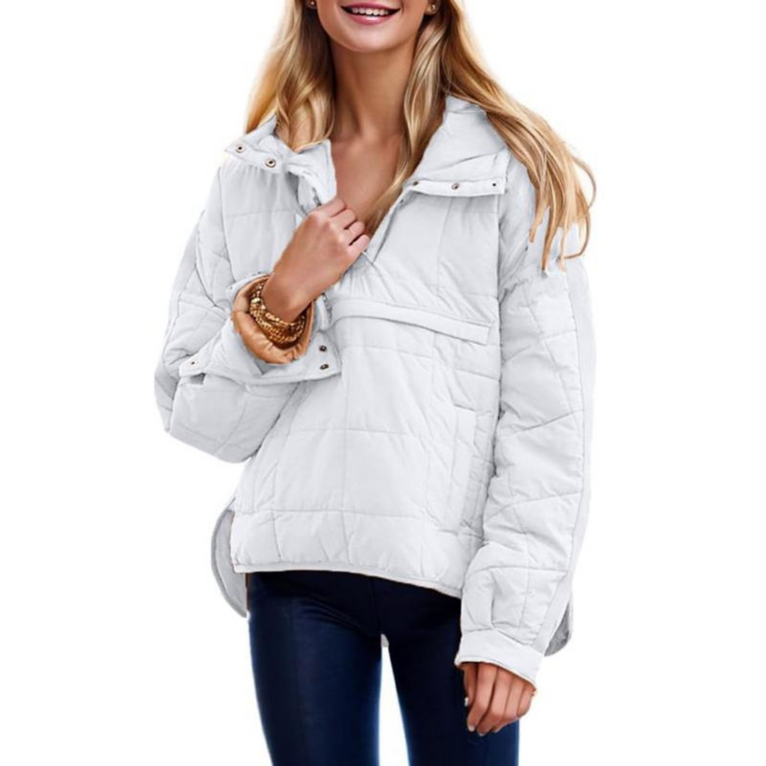 VERONICA | OVERSIZED HOODED PULLOVER JACKET