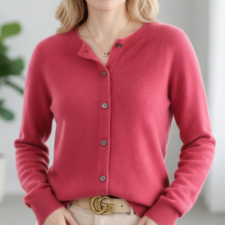 ANNA | ELEGANT BUTTON-UP CARDIGAN