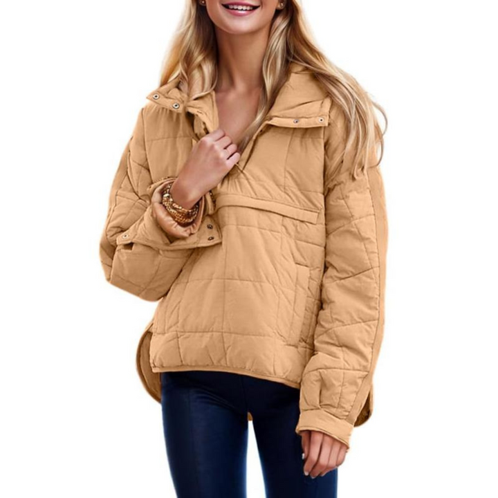 VERONICA | OVERSIZED HOODED PULLOVER JACKET