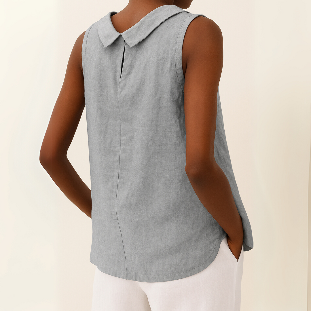 ISOLA | SLEEVELESS ELEGANT TOP