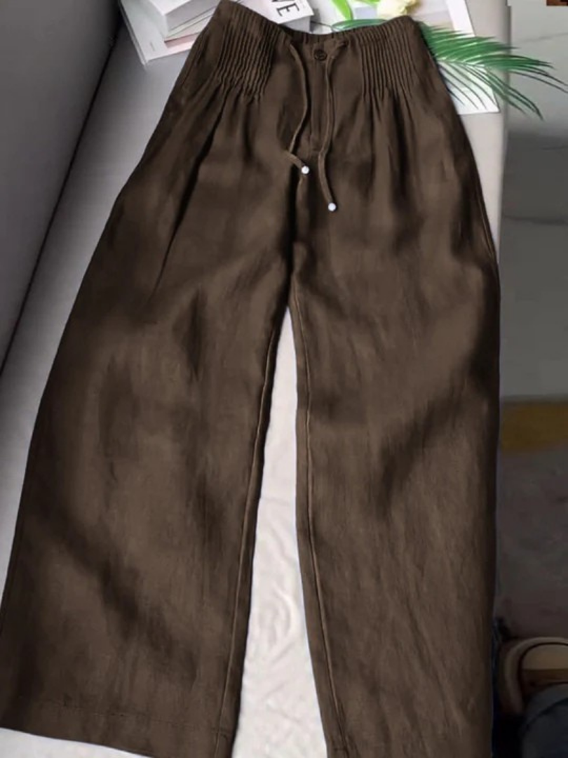 ISALIE | WIDE LEG TROUSERS