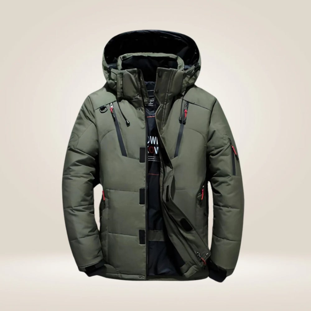 CAMILE | WARM HOODED PUFFER JACKET