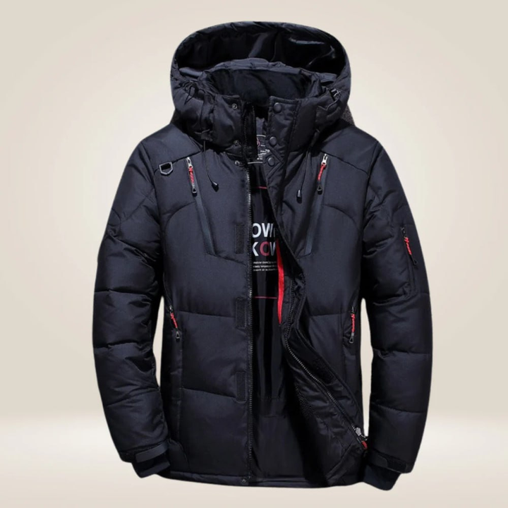 CAMILE | WARM HOODED PUFFER JACKET
