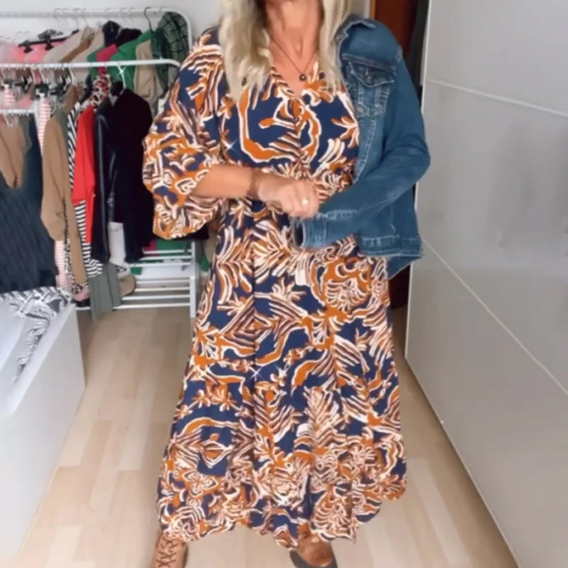 ESTHER | ELEGANT & COMFORTABLE LONG DRESS