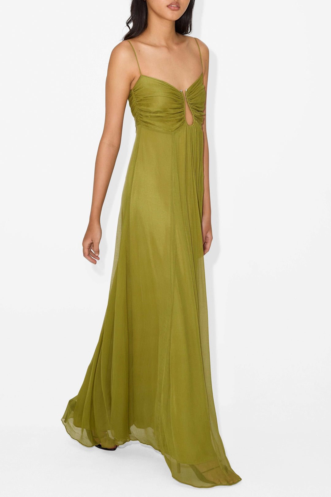 AMELINE | KEYHOLE MAXI DRESS