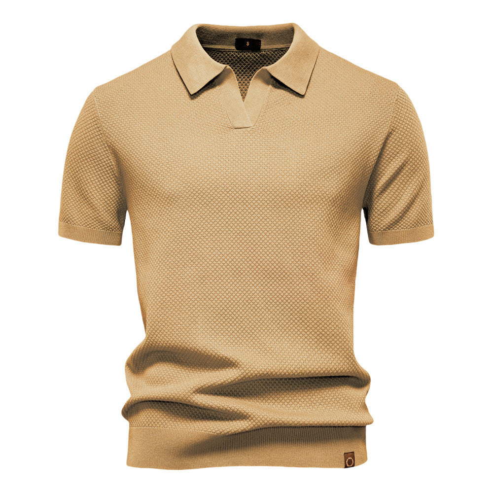BENNO | TEXTURED POLO SHIRT