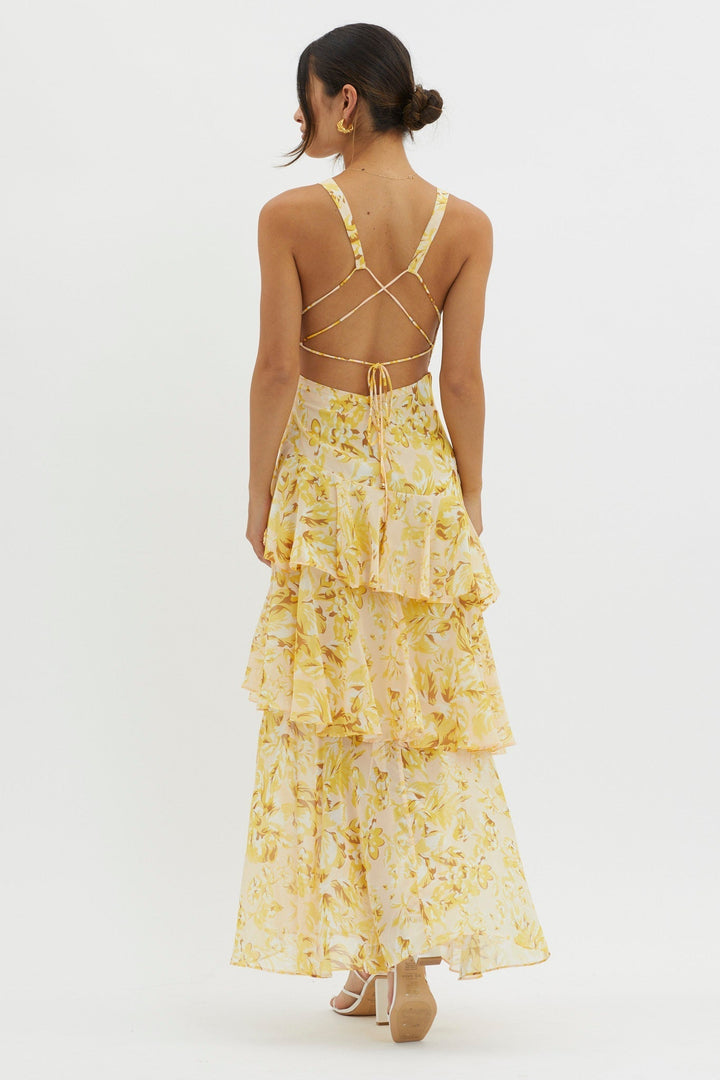 ISADORA | BLOOM TIERED MAXI DRESS
