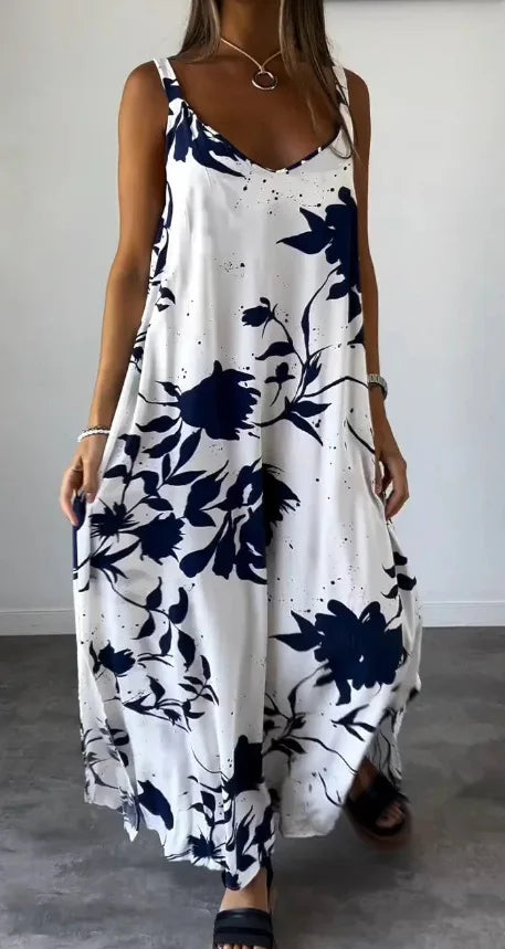 ALMA | TIMELESS FLOWY FLORAL DRESS