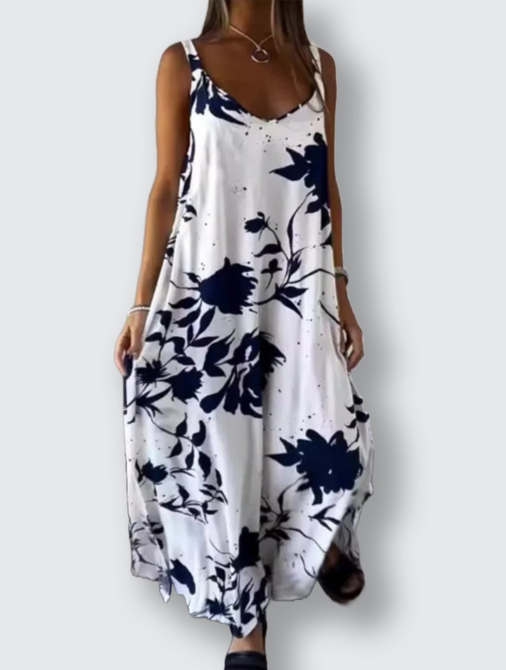 ALMA | TIMELESS FLOWY FLORAL DRESS