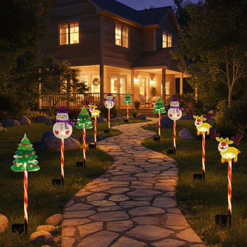 6-PACK OF MOVABLE CHRISTMAS LIGHTS