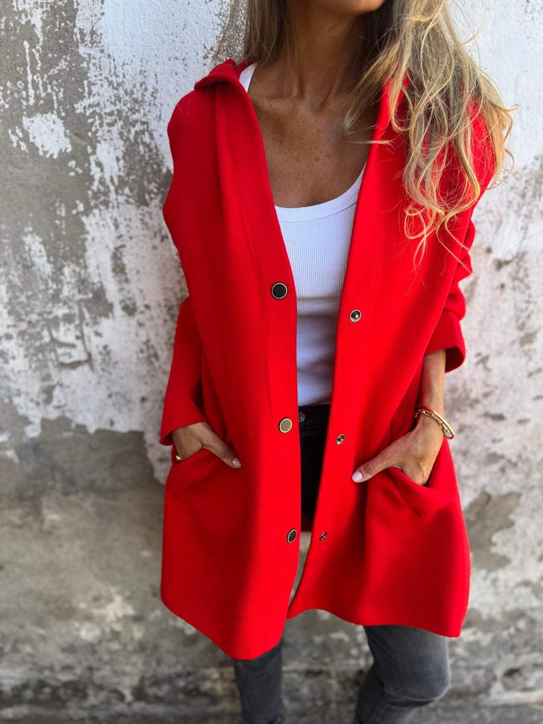 CAROLINE | COSY BUTTON-UP JACKET