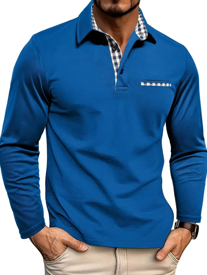 MARCEL | MEN’S LONG-SLEEVE POLO SHIRT