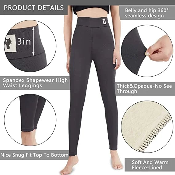 ISA | COMFY & WARM FLEECE LINED LEGGINGS