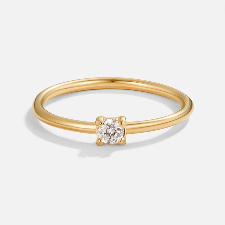 BIRTHSTONE GOLD RING
