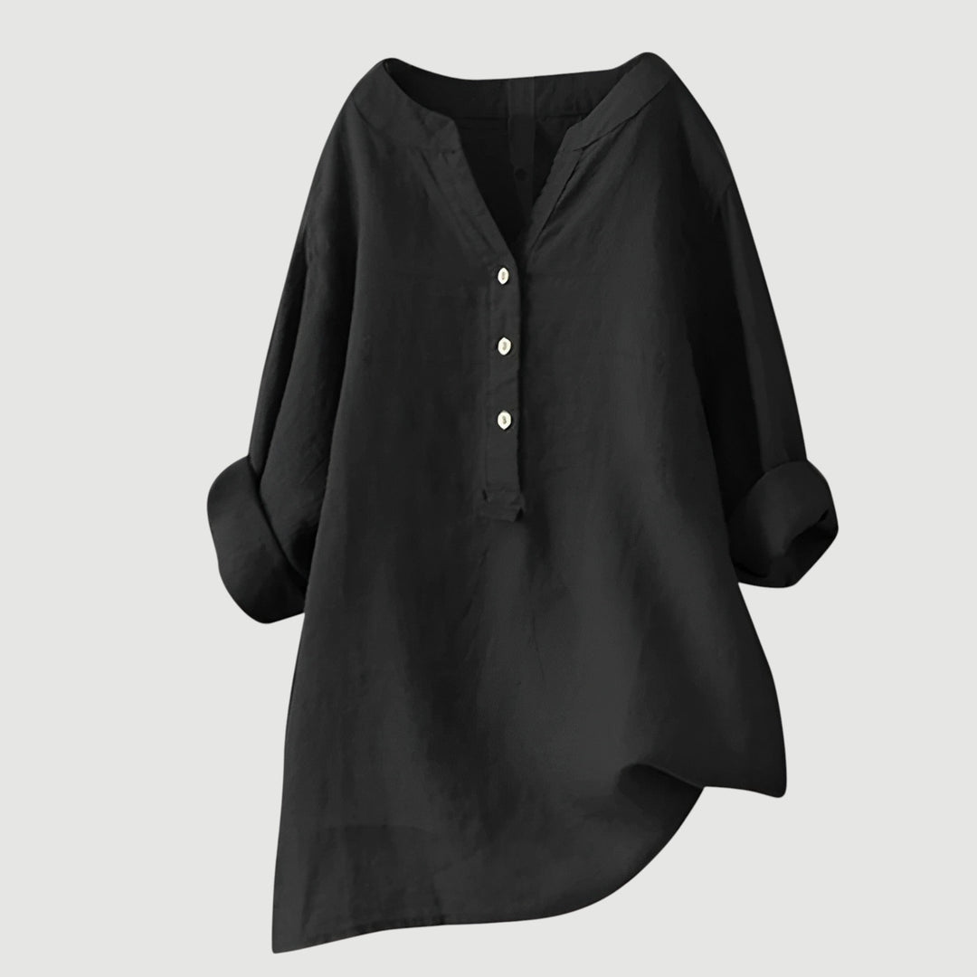 ELARA | BUTTON-FRONT SHIRT
