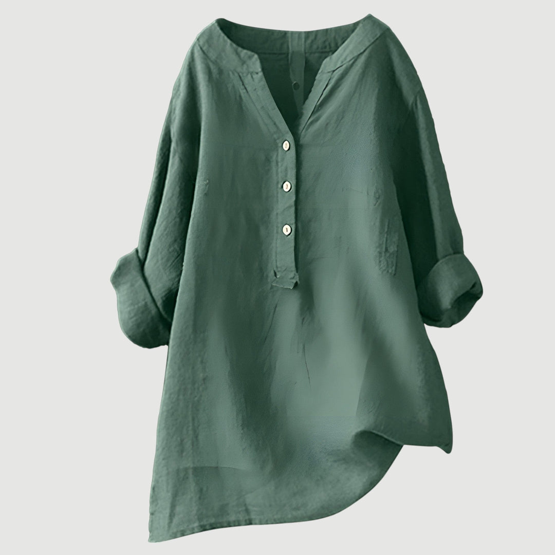 ELARA | BUTTON-FRONT SHIRT