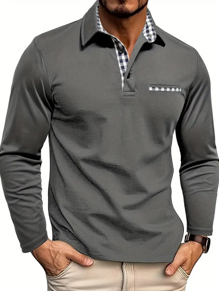 MARCEL | MEN’S LONG-SLEEVE POLO SHIRT