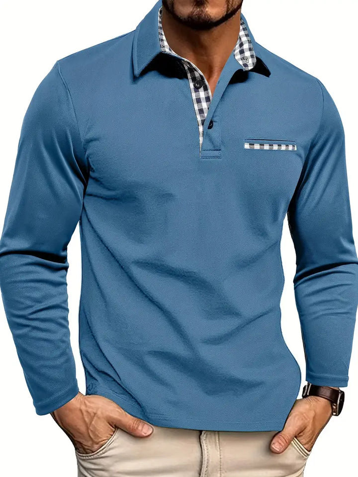 MARCEL | MEN’S LONG-SLEEVE POLO SHIRT