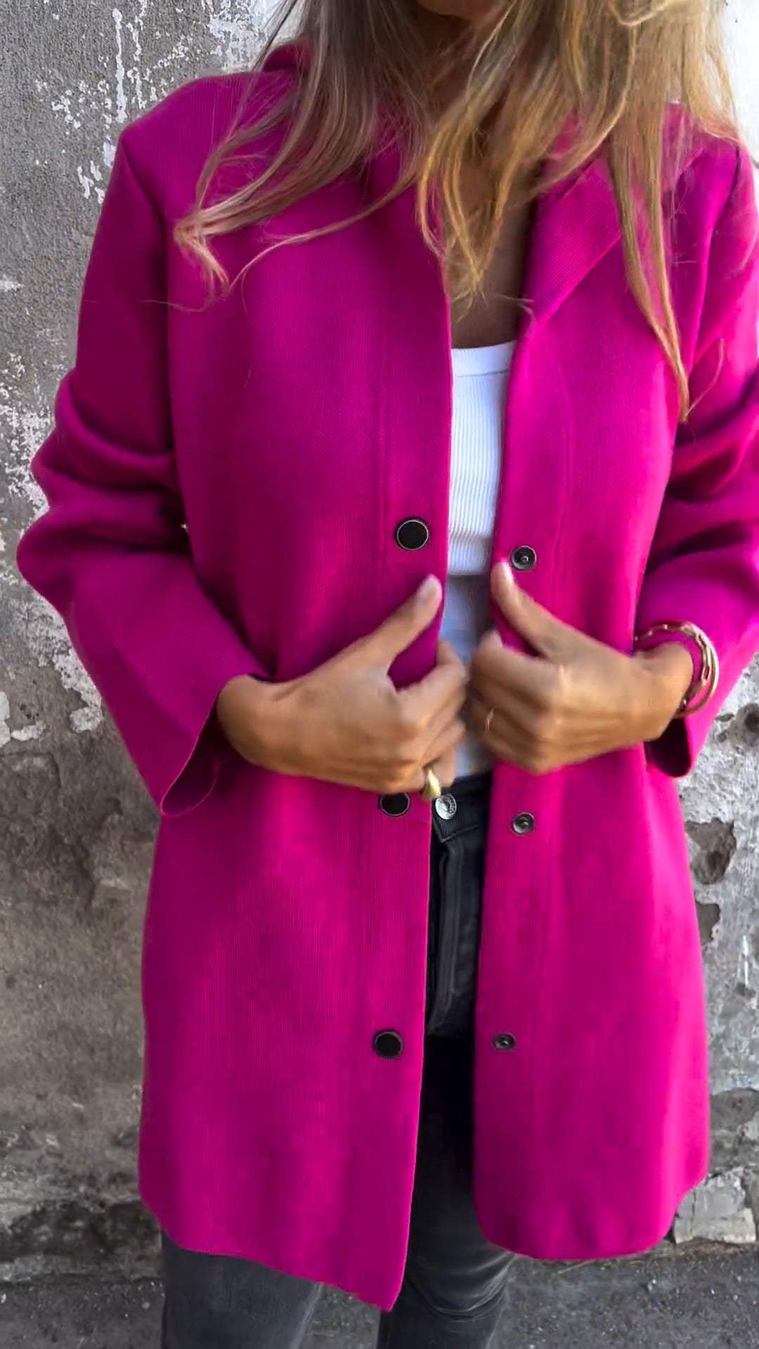CAROLINE | COSY BUTTON-UP JACKET