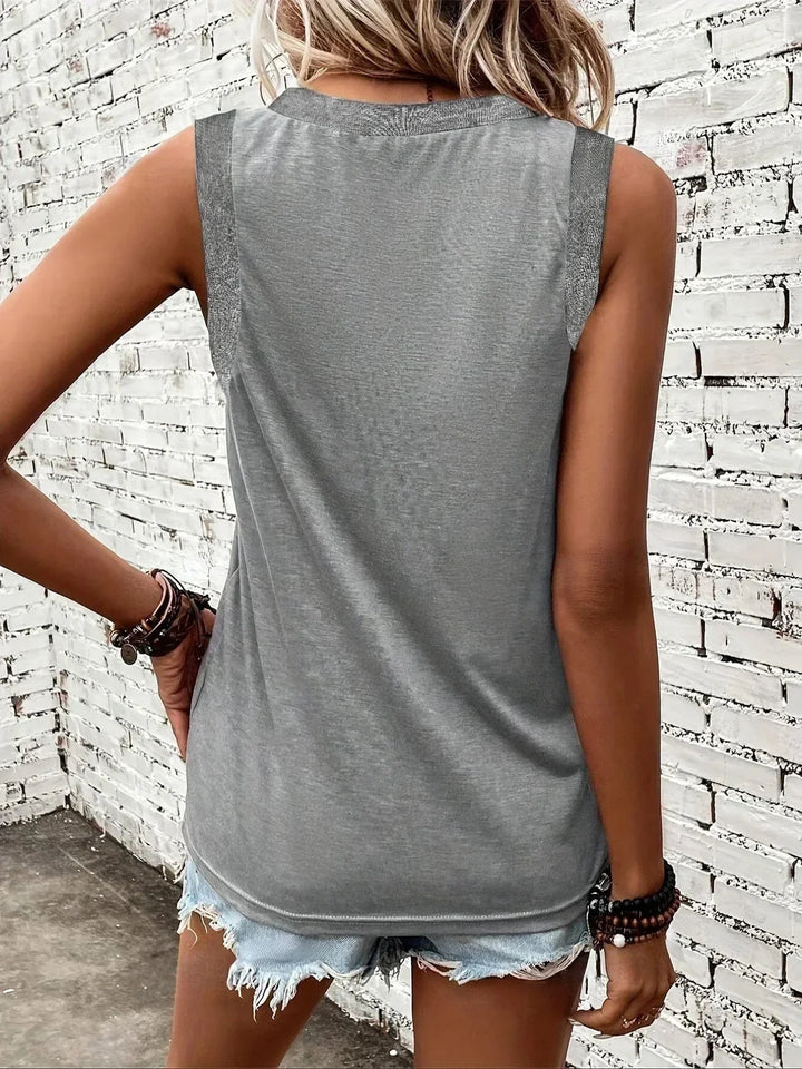 TESSA | V-NECK TOP