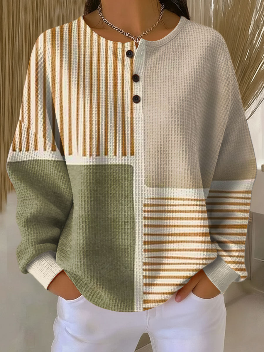 LESLEY | ELEGANT SWEATER WITH PRINT