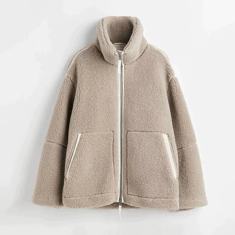 ANNA | OVERSIZED TEDDY COAT