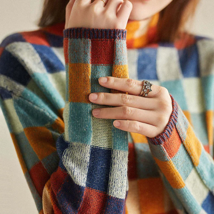 ELEANOR | ELEGANT & COSY COLOURFUL SWEATER