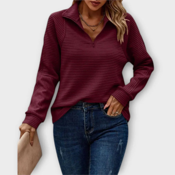 EMILIANA | HALF-ZIP PULLOVER