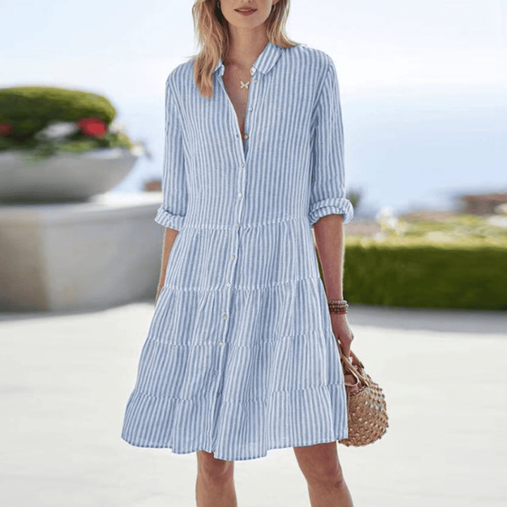 MIREIA | BREEZY STRIPED DRESS
